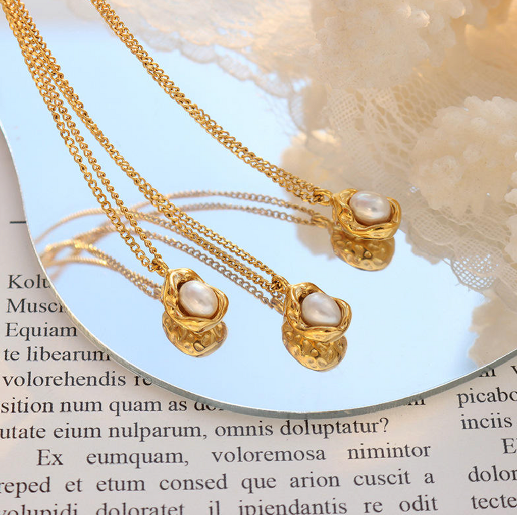 ✨ 18K Gold-Plated Waterproof Stainless Steel Jewelry
