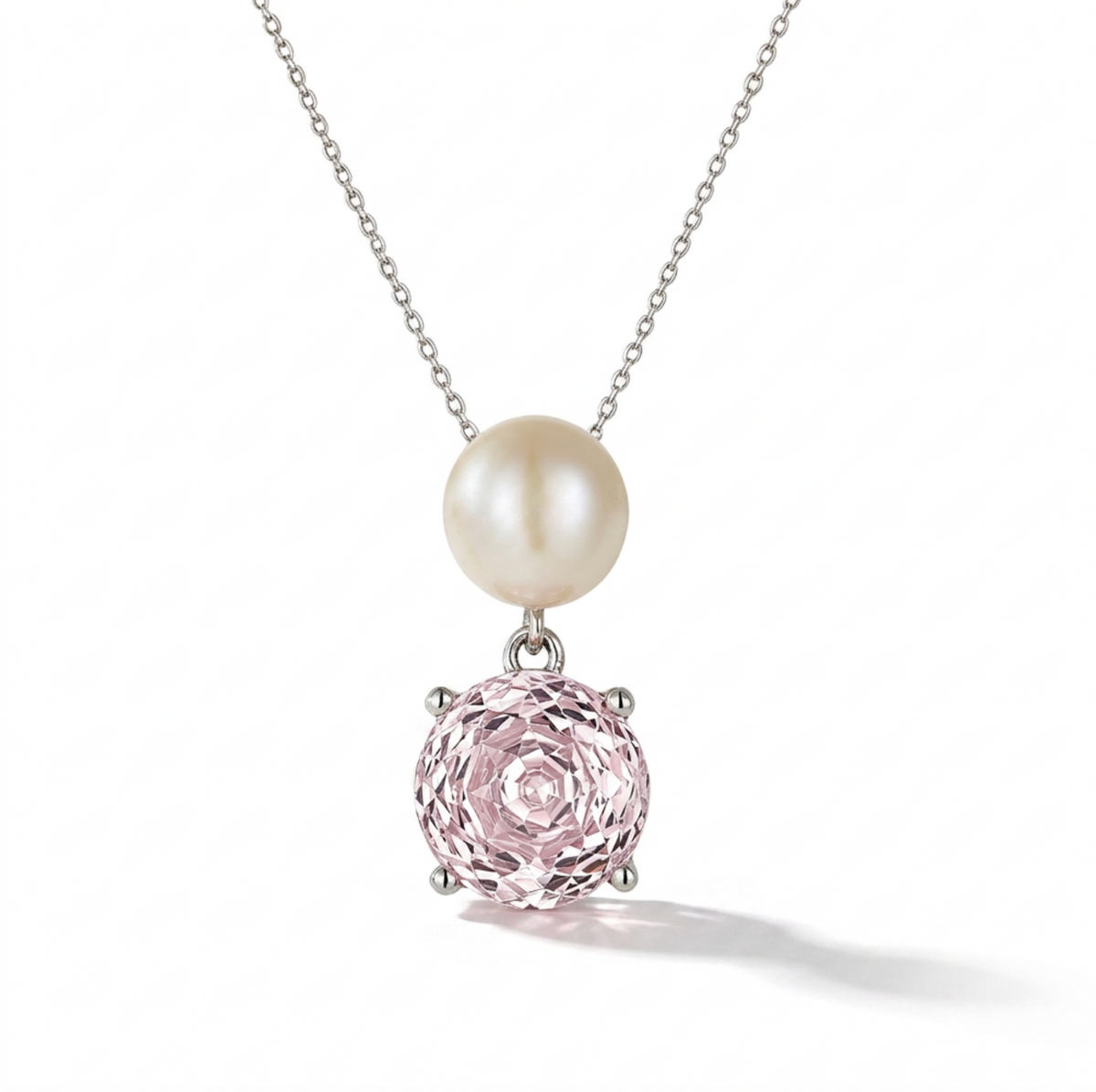 Dainty Pearl Drop Pendant Necklace – Elegant Everyday Jewelry