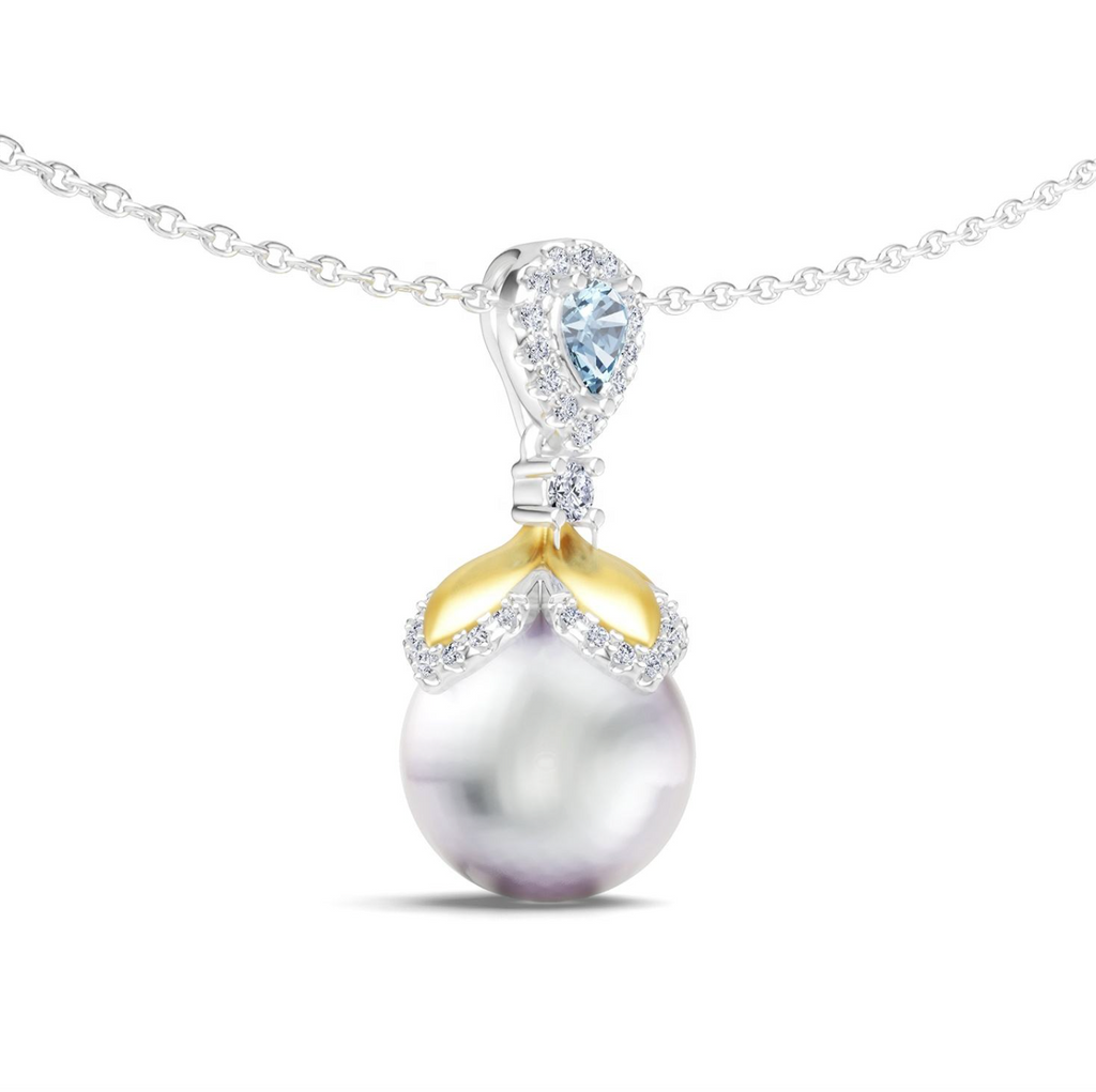 Blooming Elegance Flower Statement Necklace – High-End Floral Jewelry