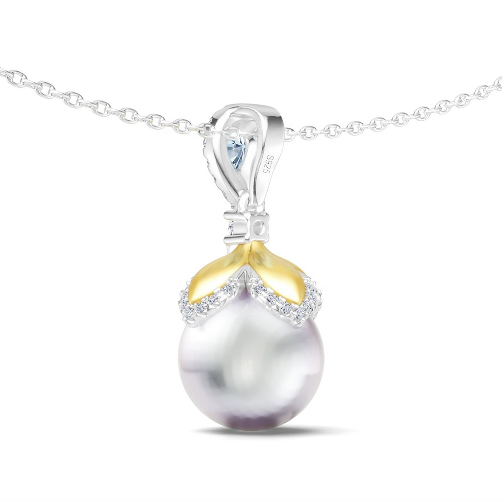 Blooming Elegance Flower Statement Necklace – High-End Floral Jewelry