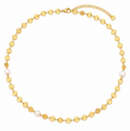 Water Drop Pearl Necklace – Elegant Boat-Shaped Pendant Jewelry
