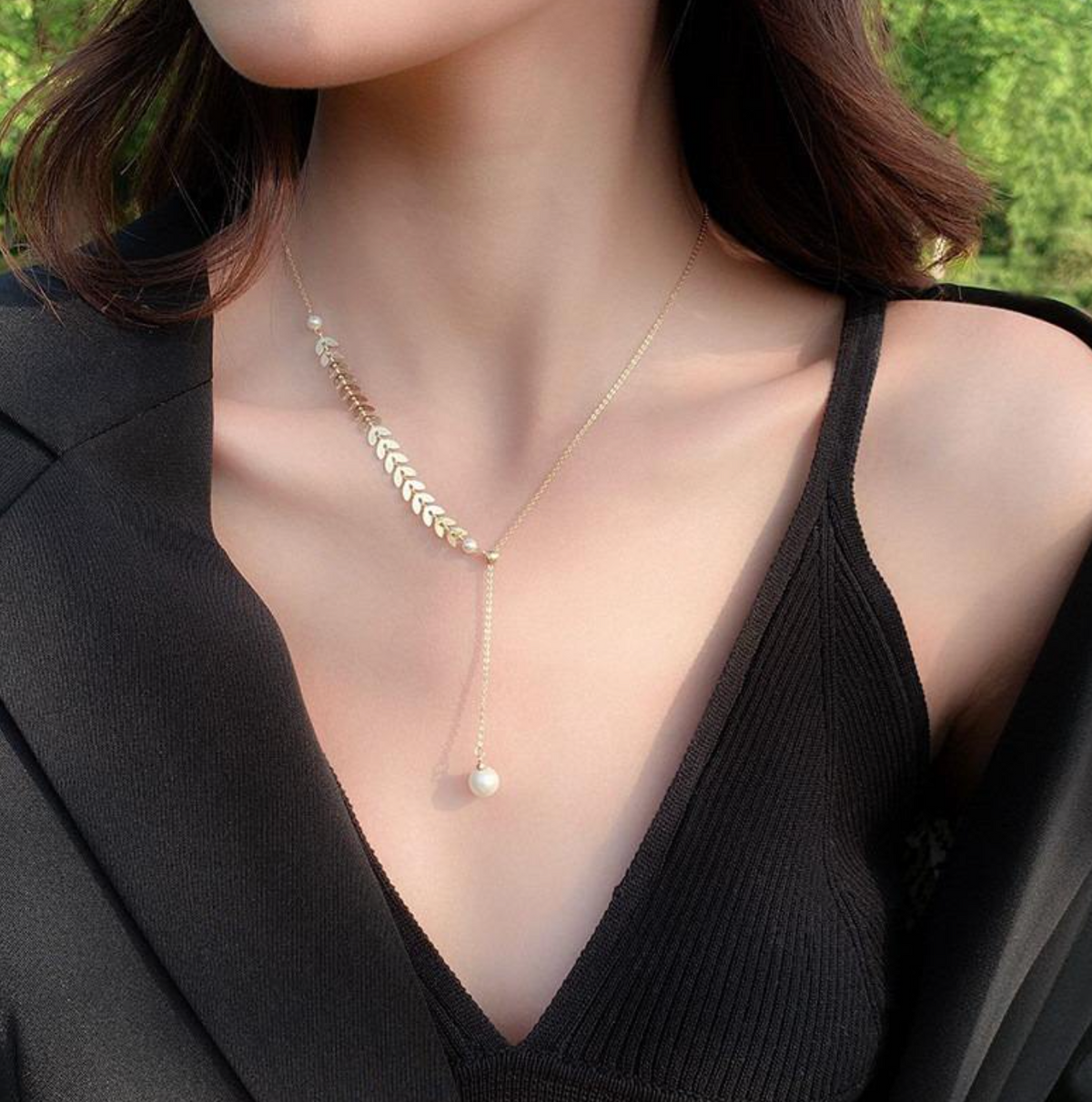 Classic White Pearl Necklace – Timeless Elegance